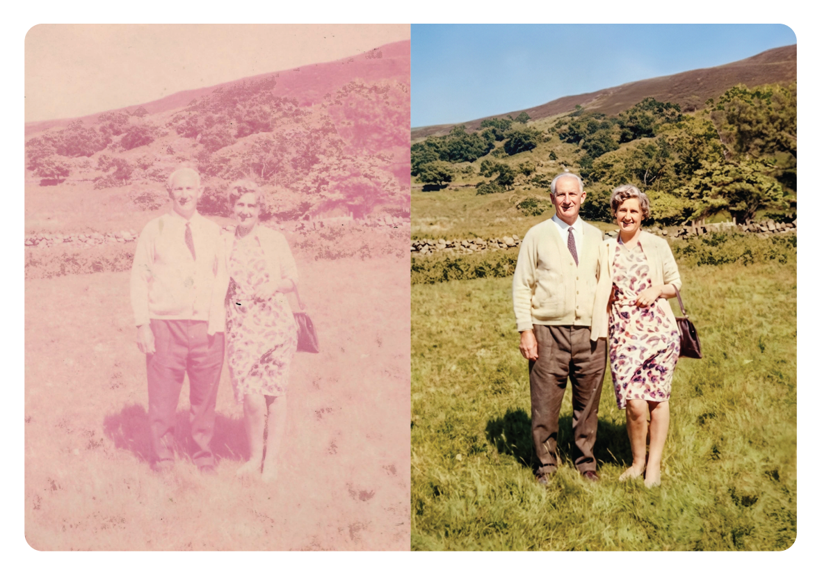 PHOTOGRAPHIC RESTORATION, RECOLOURING AND GICLEE PRINTING